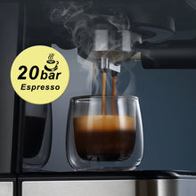 Hibrew h5 1050w máquina de café 20 bar semi-automática cappuccino máquina de café expresso capacidade 1.5l com display de temperatura