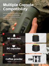 HiBREW H4C Portable Espresso Maker – 3-in-1 Travel Coffee Maker with 20-Bar Pressure,Detachable Battery Design