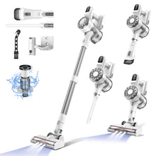 Teendow V08 PRO Cordless Vacuum Cleaner – 25kPa Powerful Suction, 6-in-1 Stick Vacuum for Pet Hair, Carpet, Hard Floors, Home Cleaning