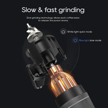 Moedor de café elétrico HiBREW G5 com rebarba cônica de 48 mm, 36 engrenagens de moagem ajustável para café expresso/turco/pour over/mocca/café gotejamento