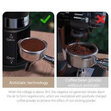 Moedor de café HiBREW G3A com soprador de ar de rebarba cônica de 40 mm Memória em escala de 31 marchas e função antiestática Manual e armazenamento visual automático de feijão