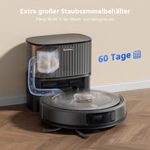 Teendow D10S MAX 2-in-1 Robot Vacuum & Mop,4500Pa Suction,Auto-Empty Station,Smart Mapping,Alexa & Google Assistant Compatible