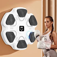 Musical Boxing Sandbag Wall-mounted 6 Targets Smart LED Luminous Boxing Machine Adult Sports Training Equipment