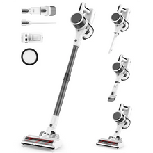 Teendow P11 Pro Cordless Vacuum Cleaner, 25KPA Suction Power, 35Minute Runtime, Quiet ≤75dB, 2200mAh Battery, 450ML Dustbin, Lightweight, Pet Hair & Home Cleaning