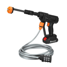 MUDIRO EW-02 Cordless High Pressure Washer 52bar/754psi 400W Car Spray Cleaner Washing Machine 6 In 1 Water Sprayer 21V/0.5A 12000mAh