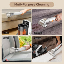 Teendow C5 Carpet Cleaner & Vacuum,500W Powerful Pet Hair Cleaner with 1500ml Tank, Carpet/Sofa/Stairs/Pets and Car Cleaning,Low Noise & Portable