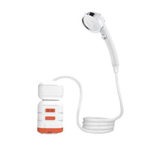 Outdoor Shower Pump Dormitory Camping Portable 2-in-1 Electric Shower Emergency Lighting Portable Camping Shower
