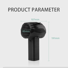 X64 Car Violent Blower Handheld Turbo Jet Fan Brushless Motor High Power Duct Fan,Mini Turbo Fan Thrust 1400G Wind Speed 240km/h