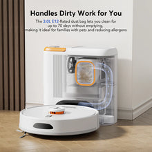 Teendow D20S Max+ Robot Vacuum Cleaner,6000Pa Suction,150Min Runtime,LiDAR Smart Mapping,Self-Charging,No-Go Zones,App & Alexa Control