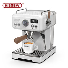 HiBREW H10 Plus Semi-Automatic Espresso Machine – 20 Bar Pressure, PID Temp Control, 58mm Portafilter | Home Barista Coffee Maker