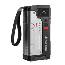 POPDEER PD-JA1 20000mAh Profissional Portátil Carro Jump Starter Inflator Fonte de Alimentação de Emergência Bomba de Ar Máquina Tudo Em Um