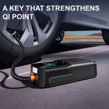 TUERBB T-JA02 2 In 1 1000A Car Jump Starter Air Compressor 150PSI Multi-functional Tire Inflator Battery Booster with LED Digital Display Power Bank