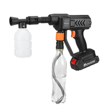 MUDIRO EW-02 Cordless High Pressure Washer 52bar/754psi 400W Car Spray Cleaner Washing Machine 6 In 1 Water Sprayer 21V/0.5A 12000mAh