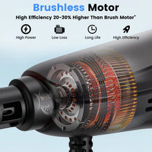 MUDIRO M-BW1 Cordless Pressure Washer with 4.0Ah Batteries,220Bar 1.32 GPM Brushless Motor Portable Pressure Washer with 6 in 1 Nozzles, Power Washer for Cars, Fences, Driveways, Home, Patios