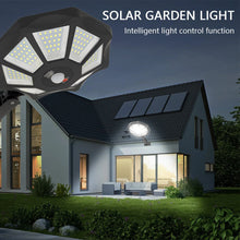 168 LED Solar Outdoor Wall Light with Motion Sensor – Waterproof Security Lighting for Garden, Garage, and Exterior Walls