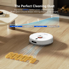 Teendow D20S Max+ Robot Vacuum Cleaner,6000Pa Suction,150Min Runtime,LiDAR Smart Mapping,Self-Charging,No-Go Zones,App & Alexa Control