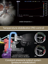 HiBREW H10 Plus Semi-Automatic Espresso Machine – 20 Bar Pressure, PID Temp Control, 58mm Portafilter | Home Barista Coffee Maker