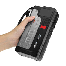 POPDEER PD-JA1 20000mAh Profissional Portátil Carro Jump Starter Inflator Fonte de Alimentação de Emergência Bomba de Ar Máquina Tudo Em Um