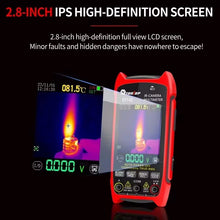 TOOLTOP ET14S+ IR Camera Multimeter ISR 240x240 Thermal Imager 9999 Counts 18650 Battery Ammeter Voltmeter HVAC Heating Electrician Tools
