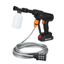 MUDIRO EW-02 Cordless High Pressure Washer 52bar/754psi 400W Car Spray Cleaner Washing Machine 6 In 1 Water Sprayer 21V/0.5A 12000mAh