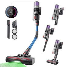 Proscenic P16 Cordless Vacuum Cleaner – 45000Pa Suction, 55Min Runtime, Anti-Tangle, GreenEye Laser, Foldable Design for Pet Hair, Carpets & Hard Floors