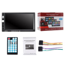 7023B 7 Inch 2 DIN Car MP5 Player Stereo Radio FM USB AUX HD bluetooth Touch Screen Support Rear Camera