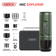 HiBREW H4C Portable Espresso Maker – 3-in-1 Travel Coffee Maker with 20-Bar Pressure,Detachable Battery Design