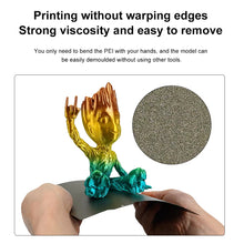 Bambu Lab A1 Mini PEI PEO PET Double Sided Magnetic Build Plate 184x184mm Spring Steel 3D Printer Heated Bed