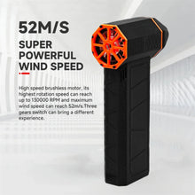 Mini Turbo Violent Fan 130000RPM 52m/s High Speed Brushless Motor Strong Fan Portable Handheld Turbo Jet Fan Car Wash Blower