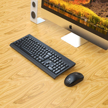 X901 2.4G Wireless Keyboard & Mouse Combo Slim Durable 1600 DPI Splash-Resistant Ergonomic Plug & Play
