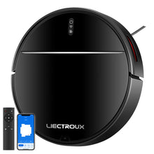 Liectroux M7S PRO Robô aspirador de pó Smart Dynamic Navigation WiFi App Alexa com tanque de água de 200ML Esfregão molhado