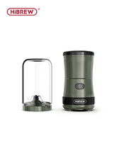 HiBREW G2 3in1 Coffee Grinder, 2000mAh Double Cup, Fruit Mixers Juicers Blender Ice Crusher, for Camping