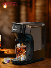 HiBREW H1C 6-in-1 Capsule Coffee Machine 20Bar High Pressure Extraction Hot & Cold Brew Compatible with Multiple Pods and Coffee Powder