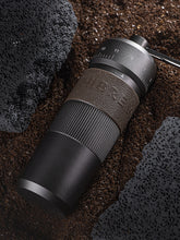 HiBREW G4B Manual Coffee Grinder Portable High Quality Hand Grinder Mill Aluminium With Visual Bean Storage