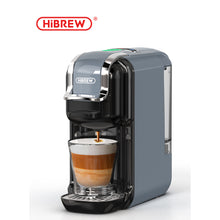 Hibrew h2b 19bar 5 em 1 cápsula múltipla máquina de café quente/frio dg cappuccino nes pequena cápsula ese pod café moído cafeteria