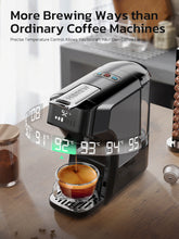 HiBREW H1C 6-in-1 Capsule Coffee Machine 20Bar High Pressure Extraction Hot & Cold Brew Compatible with Multiple Pods and Coffee Powder