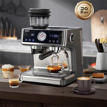 Hibrew h7a sistema de caldeira dupla barista pro 20bar feijão para máquina café expresso com kit completo para casa café hotel restaurante