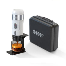Hibrew h4a máquina de café portátil para carro e casa dc 12v máquina de café expresso caber nespresso dolce pod cápsula café em pó