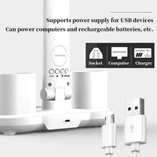 Round Fan Clock LED Clock Desk Lamp - 5500 Capacity USB Rechargeable Dimmable Desk Lamp