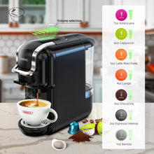 Hibrew h2b 19bar 5 em 1 cápsula múltipla máquina de café quente/frio dg cappuccino nes pequena cápsula ese pod café moído cafeteria
