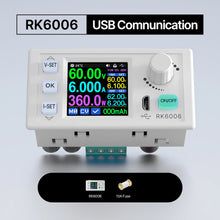 RIDEN RK6006/RK6006-BT 60V 6A 4 Digit Communication 360W Adjustable Digital DC to DC Step Down Power Supply Buck Converter