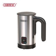 HiBREW M3A 4 em 1 Espumante de leite totalmente automático Aquecedor de leite Espuma fria/quente 130ml Capacidade de espumação 300ml Capacidade de calor de leite