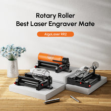 AlgoLaser Rotary Roller Best Laser Engraver Mate AlgoLaser RR2 work with DIY Kit/Delta/Alpha Laer