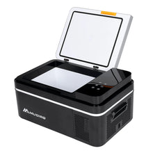 MUDIRO 12 Volt Refrigerator 12V Car Fridge 21L 25L -4℉~68℉ Freezer Compressor Cooler 12/24V DC & 100-240V AC,Car Fridge For Car, Camping, Travel, Fishing, Outdoor or Home