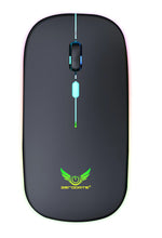 M60 Wireless Mouse with RGB Lighting Dual 2.4G & Bluetooth Connectivity Adjustable DPI Long Battery Life USB-C Charging Compatible with Windows/iOS