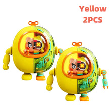 Portable Hanging Neck Fan 900mAh Battery Foldable Summer Cartoon Cooling Fan Rechargeable Bladeless Mute Fans Outdoor For Children Kids