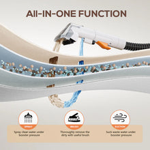 Teendow C5 Carpet Cleaner & Vacuum,500W Powerful Pet Hair Cleaner with 1500ml Tank, Carpet/Sofa/Stairs/Pets and Car Cleaning,Low Noise & Portable