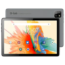 G-tab T11 UNISOC T606 Octa Core 4GB RAM+4GB Virtual Memory 128GB ROM 4G LTE Netflix Widevine L1 10.1 Inch Android 14 Tablet PC