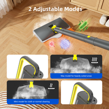 Teendow SC-05 1300W Floor Steam Cleaner – 350ml Water Tank, 20s Fast Heating, 98°C High-Temperature Steam, 180° Rotating Mop Head, 2 Adjustable Steam Modes, 6-in-1 Steam Cleaner Machine