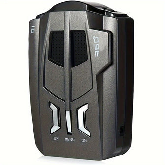 Car Radar V9 360°GPS Speed Police Safe Detector Voice Alert Laser 800m,Stealth Mode, Real-Time Alerts